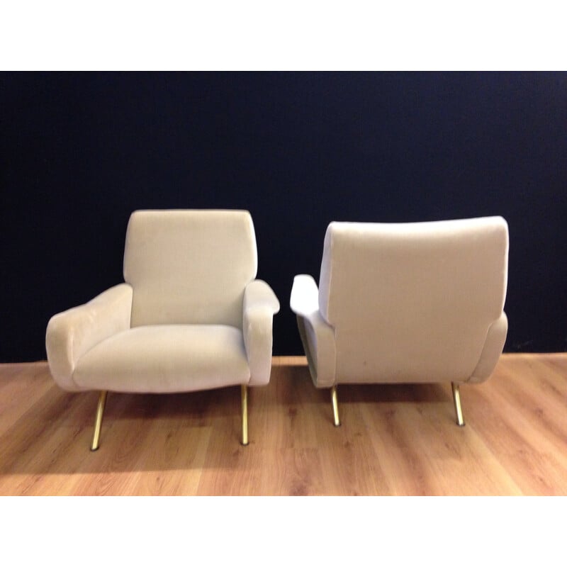 2 Lady armchairs, Marco ZANUSO - 1950s