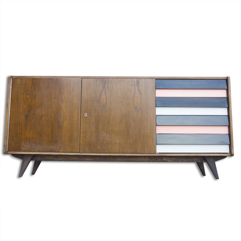 "U-460" Sideboard by Jiří Jiroutek for Interier Praha - 1960s