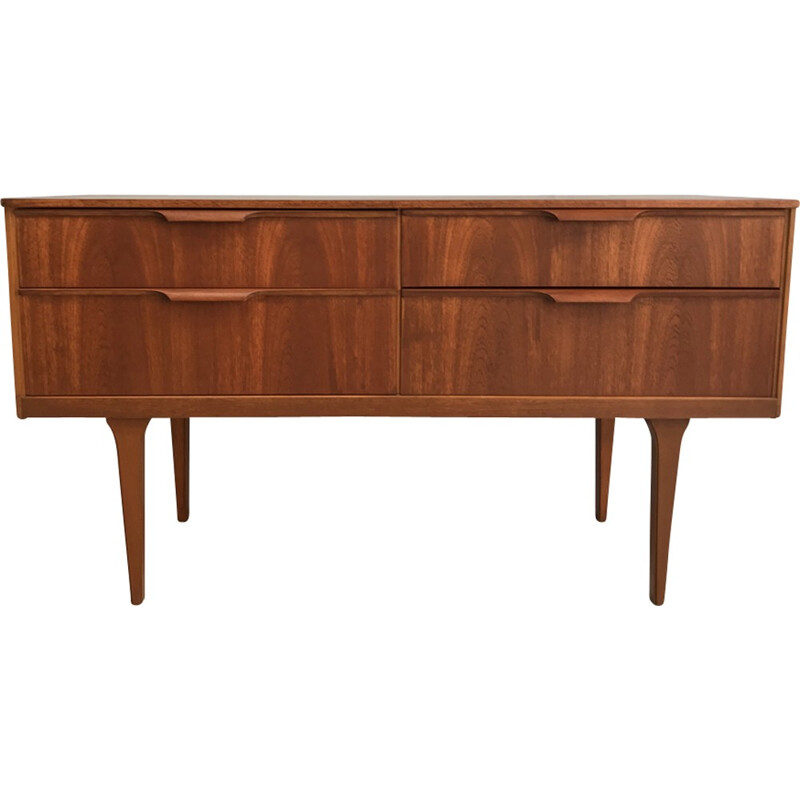 Vintage teak "601" dresser by Frank Guille for Austinsuite - 1960s