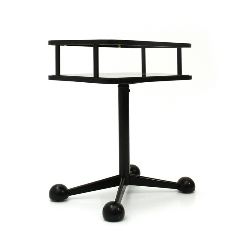 Bar serving cart in metal and glass by Allegri Arredamenti - 1970s