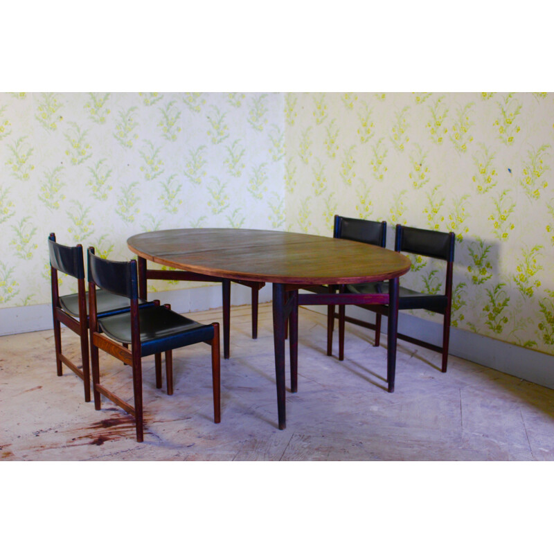 Vintage living room set by Arne Vodder for Sibast - 1950s