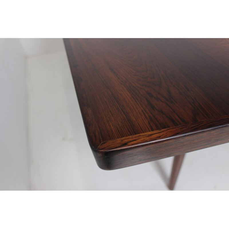 Large Vintage Rosewood Conference Dining Table By Sibast - 1960s