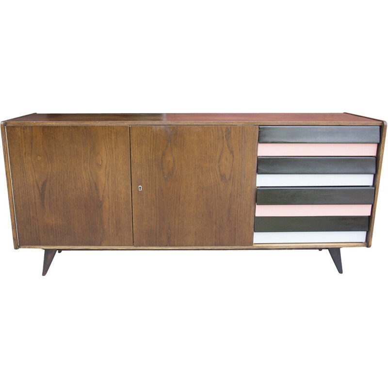 "U-460" Sideboard by Jiří Jiroutek for Interier Praha - 1960s