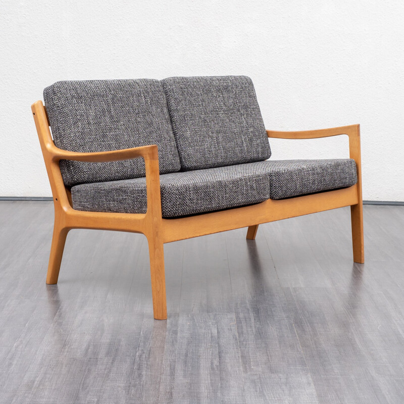 Vintage 2-seater sofa "Senator 166" by Ole Wanscher for France & Son - 1960s