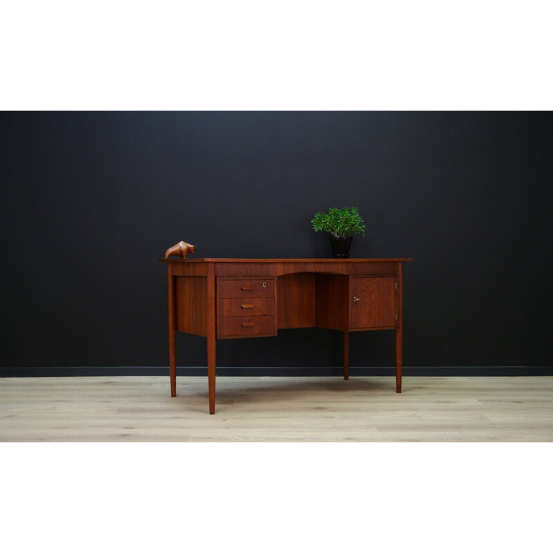 Teak Writing desk Danish design Vintage - 1960s