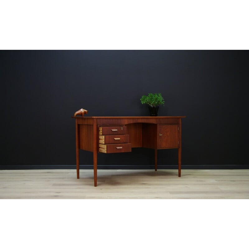 Teak Writing desk Danish design Vintage - 1960s