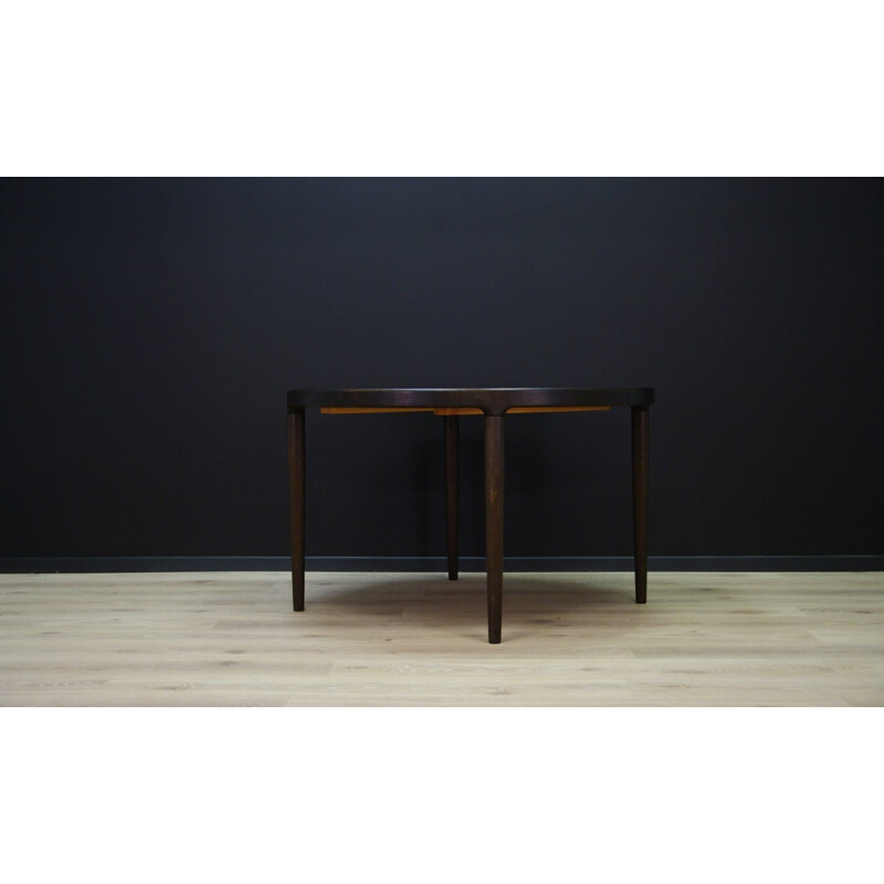 Table Danish design retro vintage with oak - 1960s