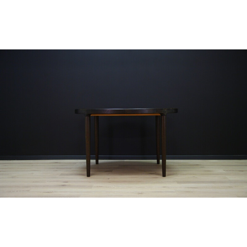 Table Danish design retro vintage with oak - 1960s