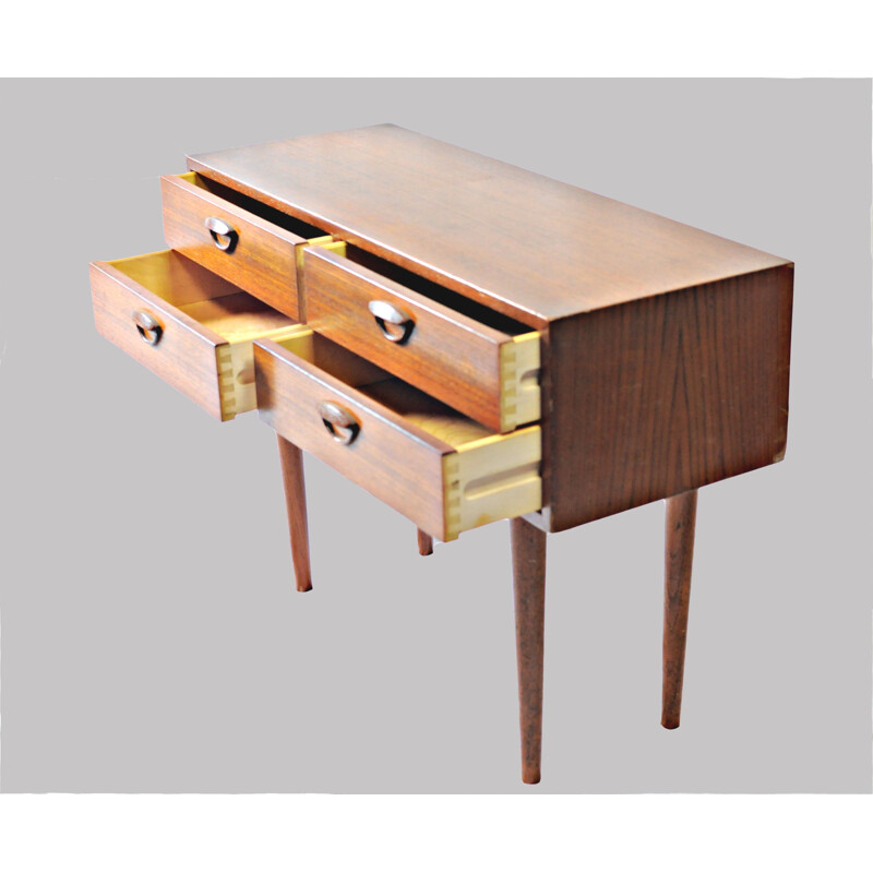 Vintage teak chest of drawers by Kai Kristiansen for Feldballe Møbelfabrik, 1960