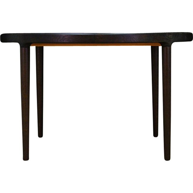 Table Danish design retro vintage with oak - 1960s