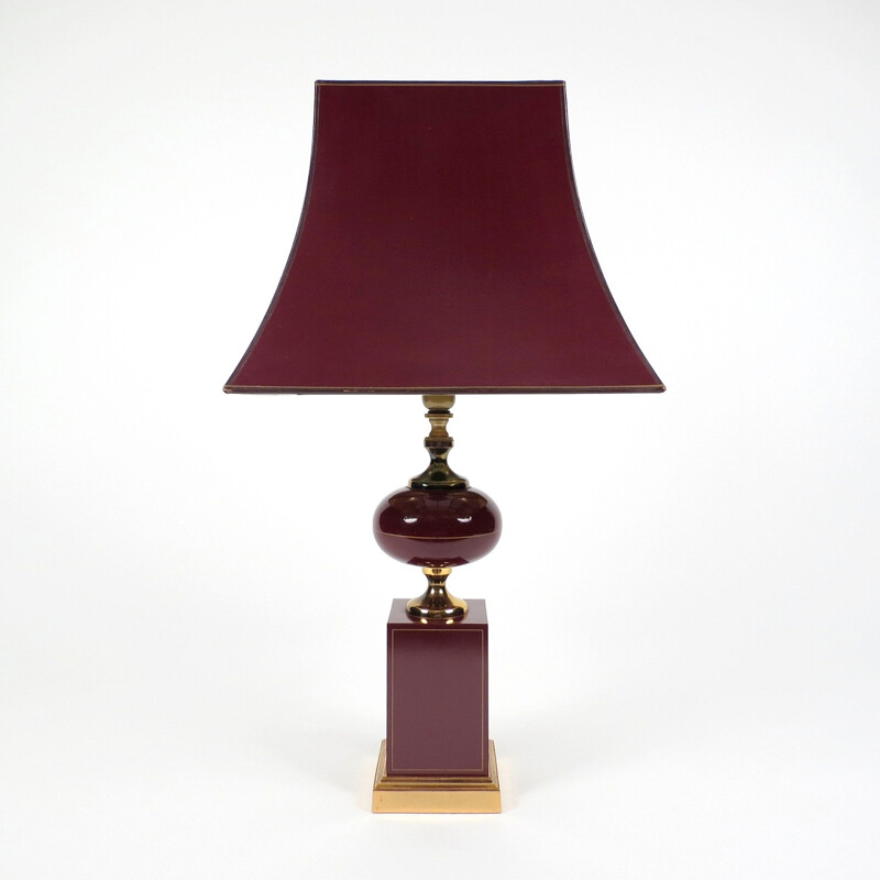 Lampe de table vintage belge - 1970