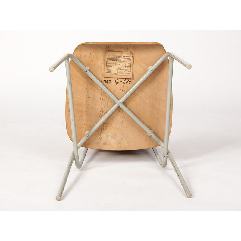 Vintage Side Chair by Jiri Petrivy for Drevoindustria - 1960s