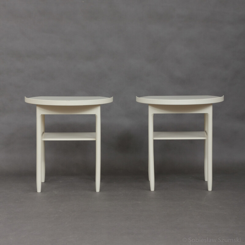 Set of 2 Vintage bedside tables by  Sven Engström and Gunnar Myrstrand - 1960s