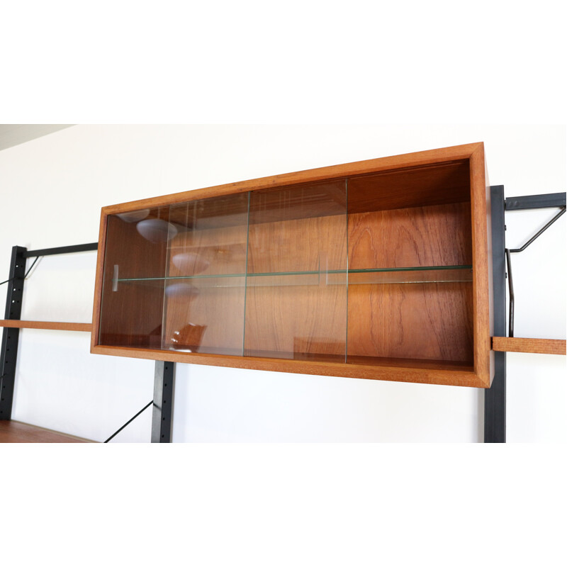 Vintage "Royal" free standing Wall Unit by Poul Cadovius for Cado - 1960s
