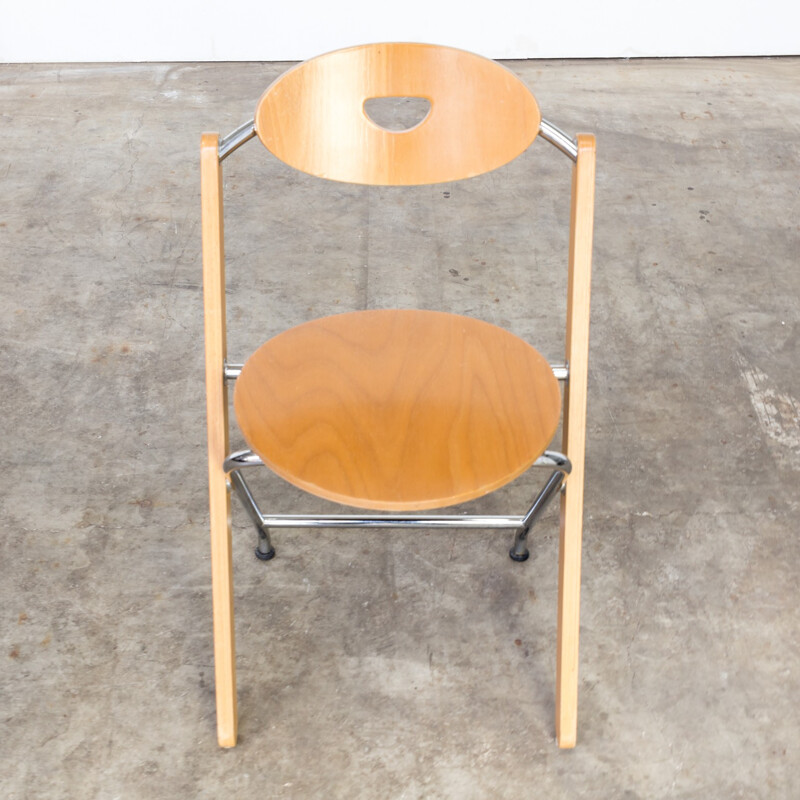 Suite de 2 chaises pliantes par Ruud Jan Kokke pour Kembo - 1980