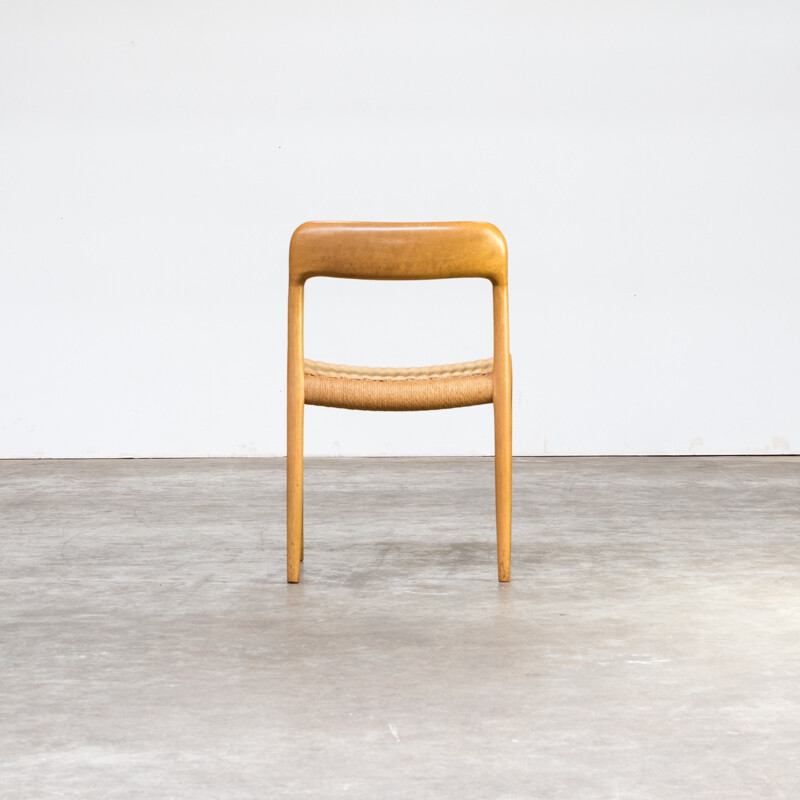 Set of 6 "model 75" dining chairs by Niels O. Møller for J.L. Møller - 1960s