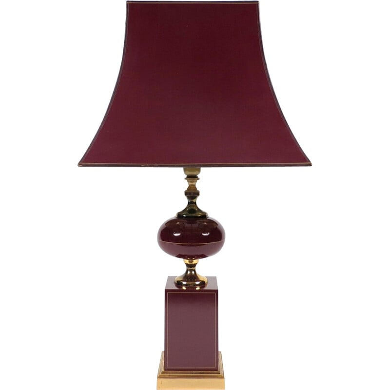 Vintage belgian table lamp - 1970s