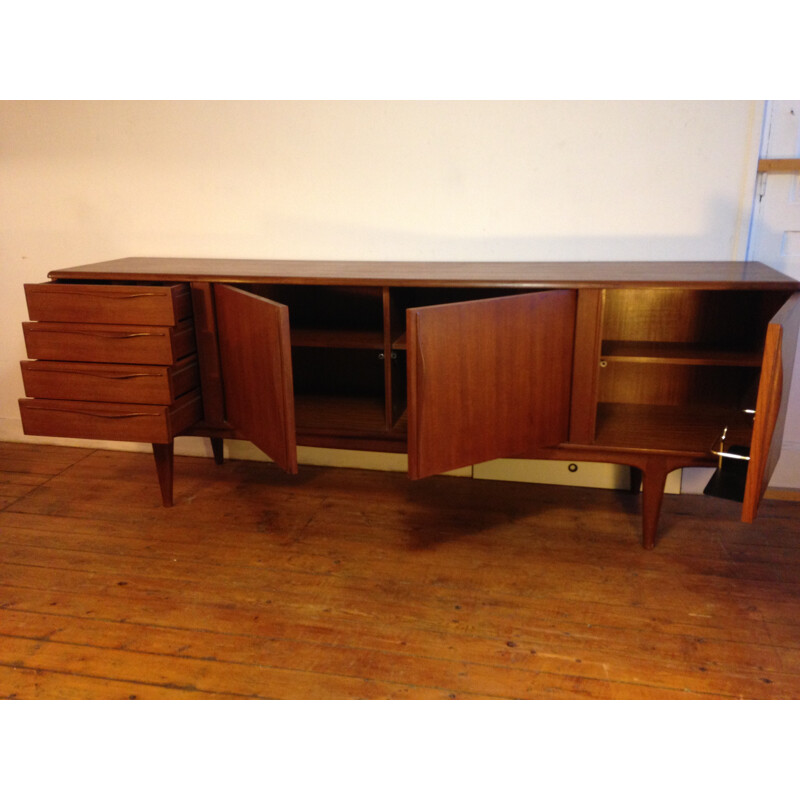 Scandinavian sideboard in teak, Arne VODDER - 1950s