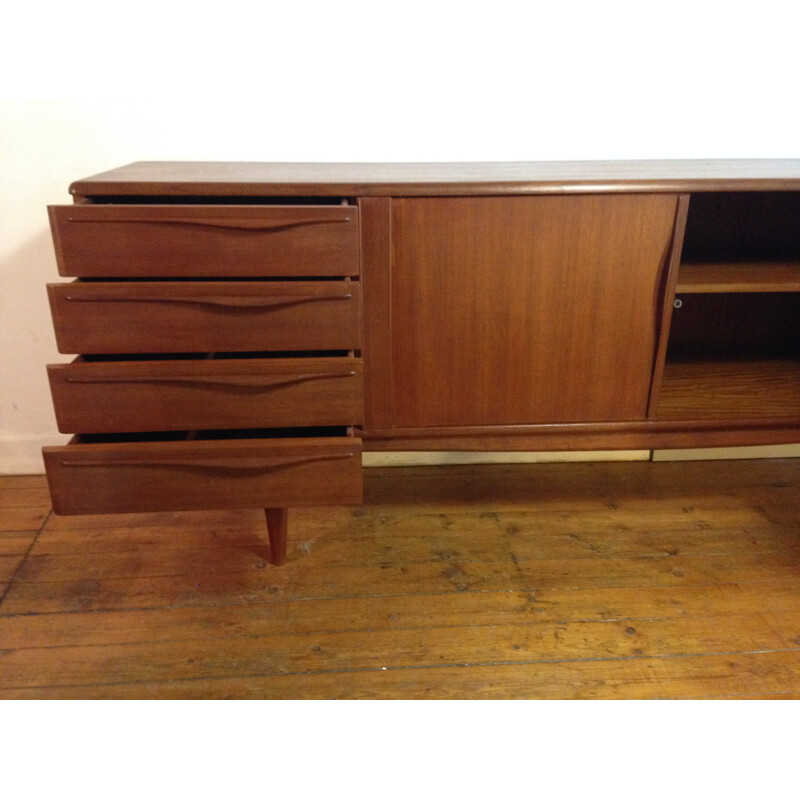 Scandinavian sideboard in teak, Arne VODDER - 1950s