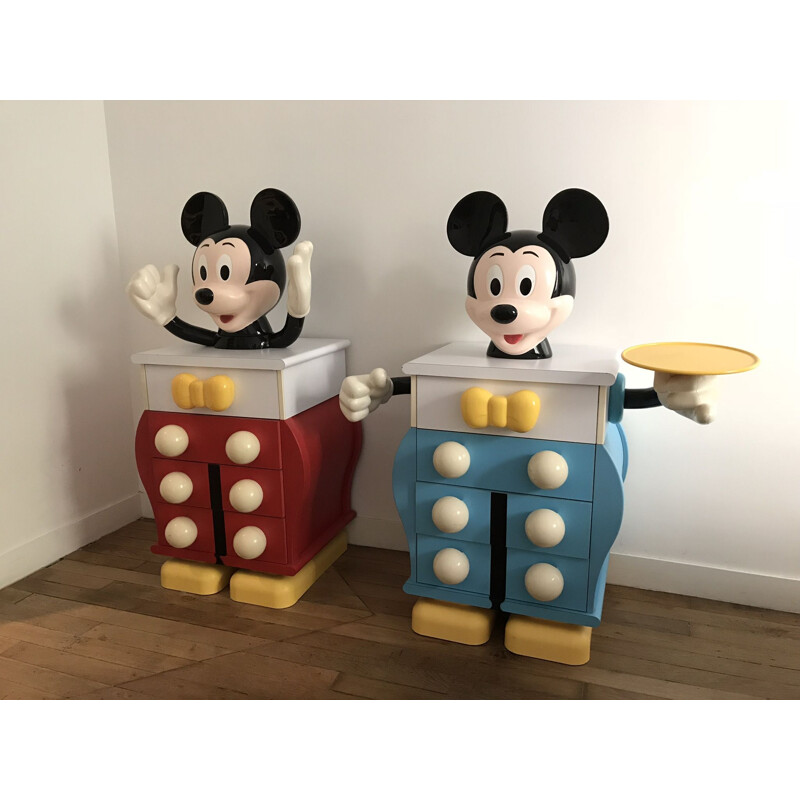 Set of 2 dressers "Mickey" by Pierre Colleu for Starform - 1970s