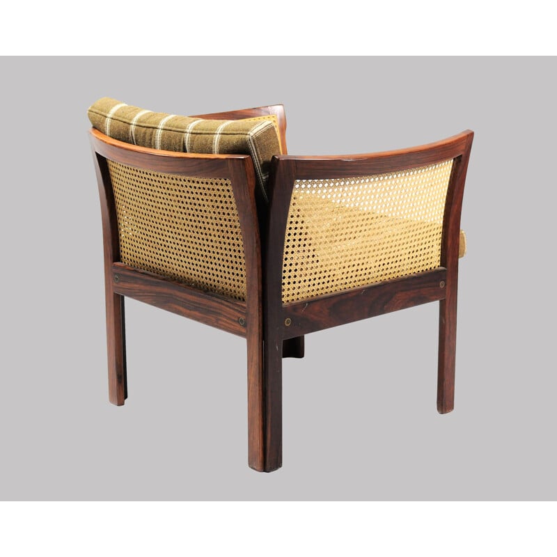 Set of Two Plexus Easy Chairs in Rosewood by  Illum Vikkelso for CFC Silkeborg - 1960s