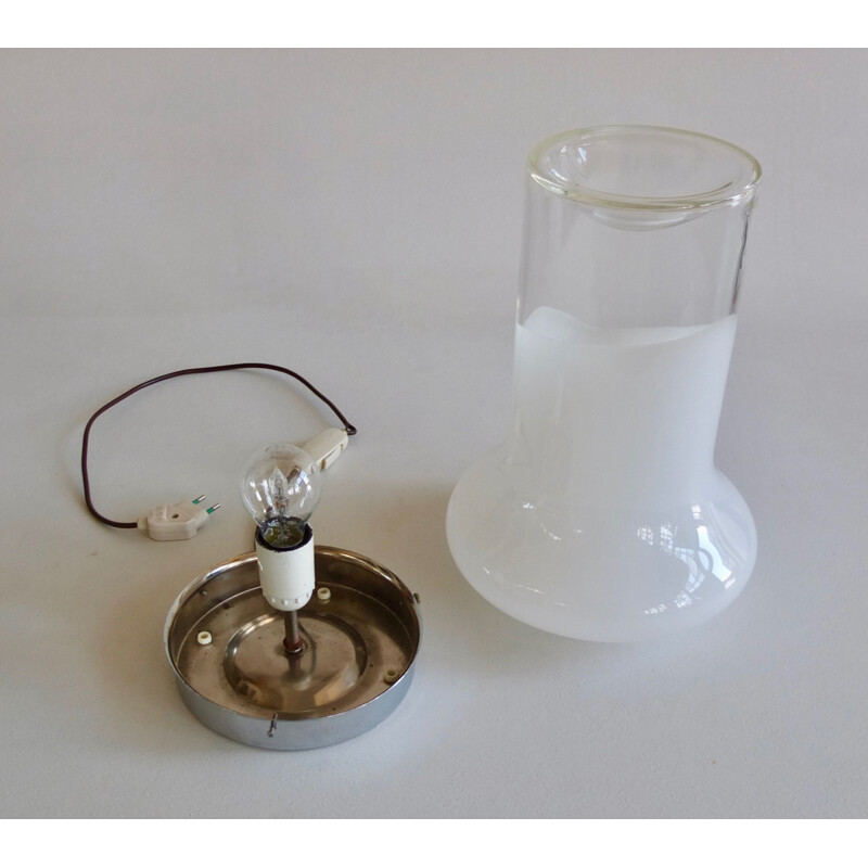 Lampe de table vintage en verre de Murano - 1970