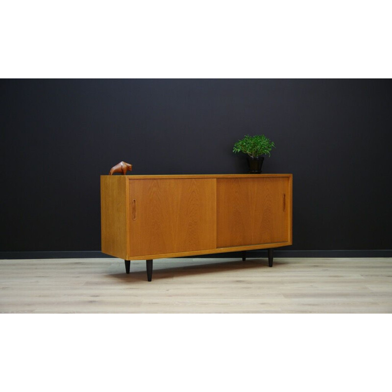 Vintage highboard in ash by Hundevad - 1960s