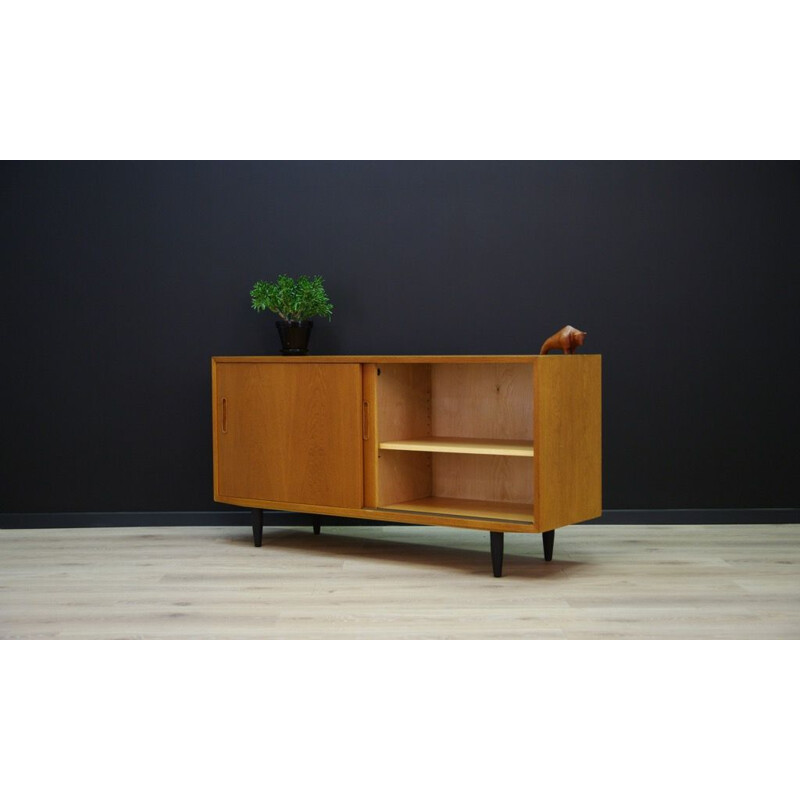 Vintage highboard in ash by Hundevad - 1960s