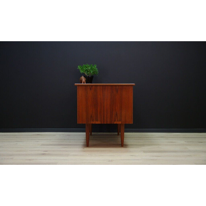 Vintage Scandinavian writing desk in rosewood -1960s