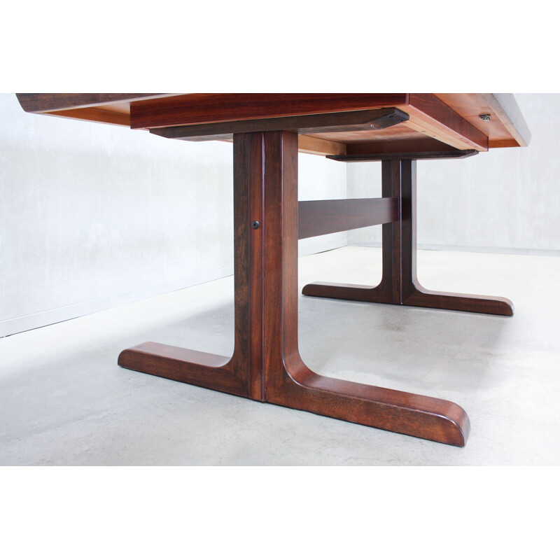 Vintage danish dining table rosewood for Skovby - 1960s