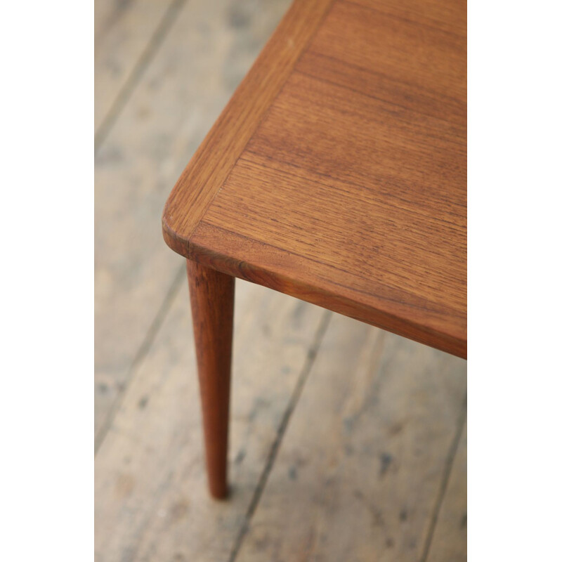 Set of 3 nesting tables in teak - 1960s