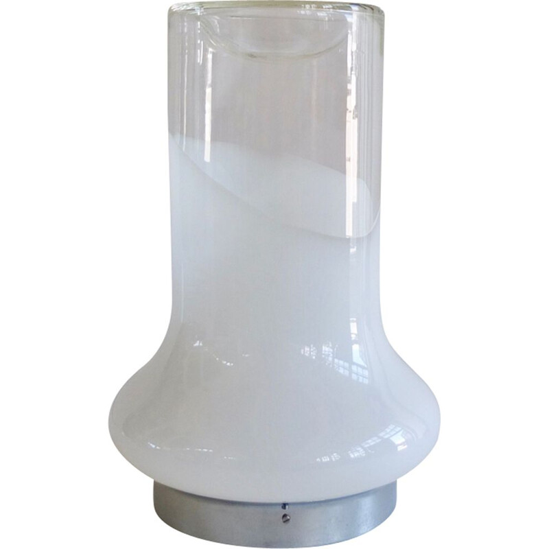 Lampe de table vintage en verre de Murano - 1970