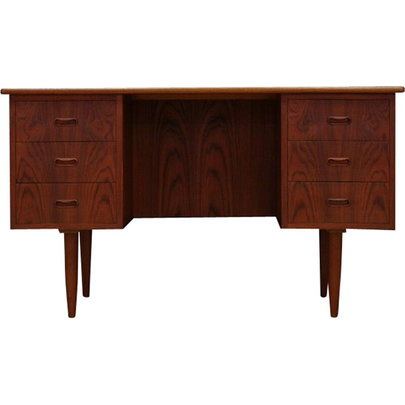 Vintage Scandinavian writing desk in rosewood -1960s