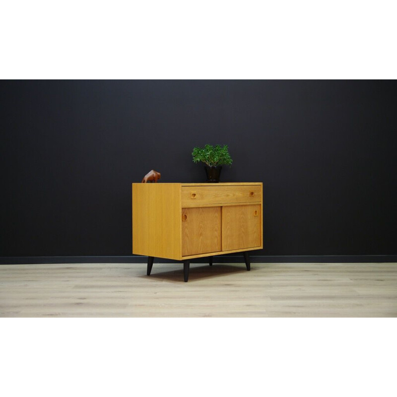 Vintage Danish cabinet in ashwood - 1960s