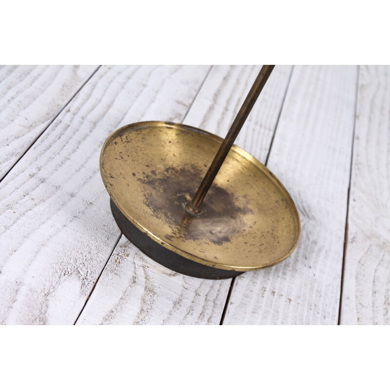 Vintage gilded umbrella stand - 1950s