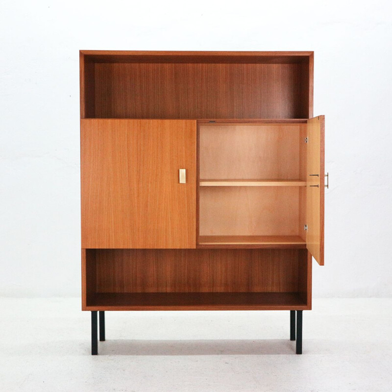 Vintage German cabinet in wood - 1960s