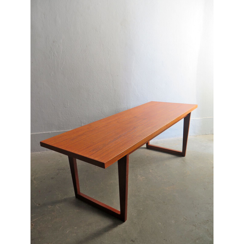 Vintage Danish coffee table in teak - 1960s