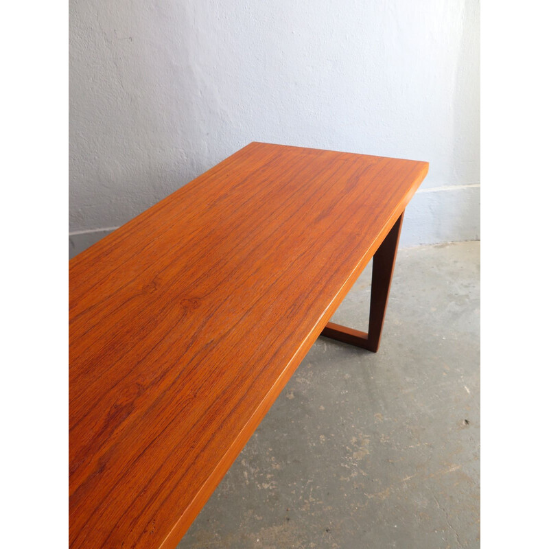 Vintage Danish coffee table in teak - 1960s