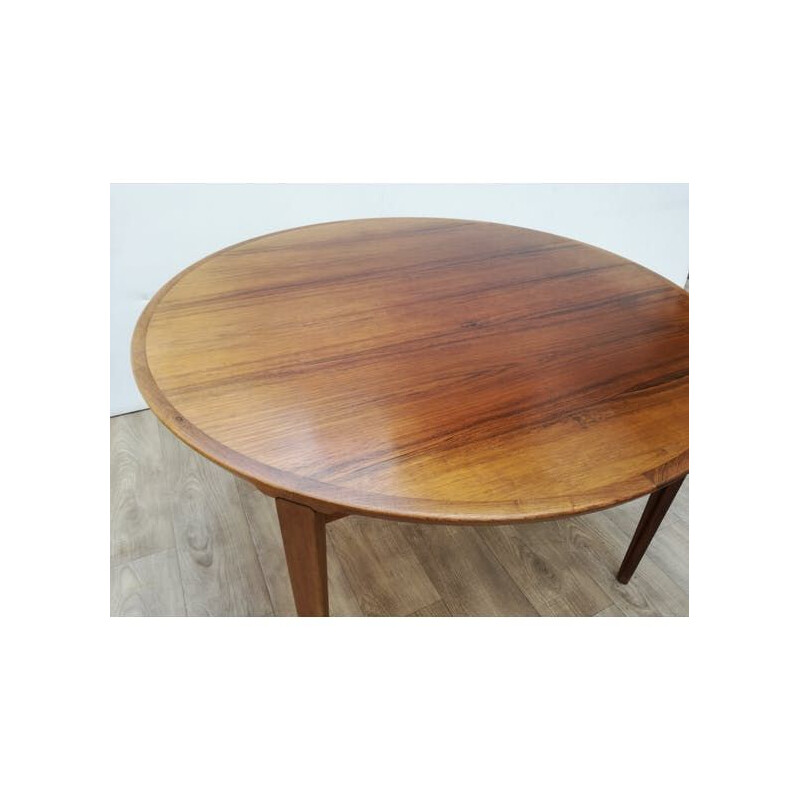 Danish table in rosewood by Rosengren Hansen - 1960s