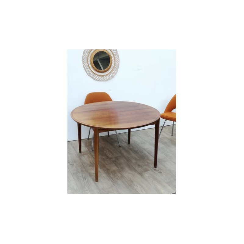 Danish table in rosewood by Rosengren Hansen - 1960s