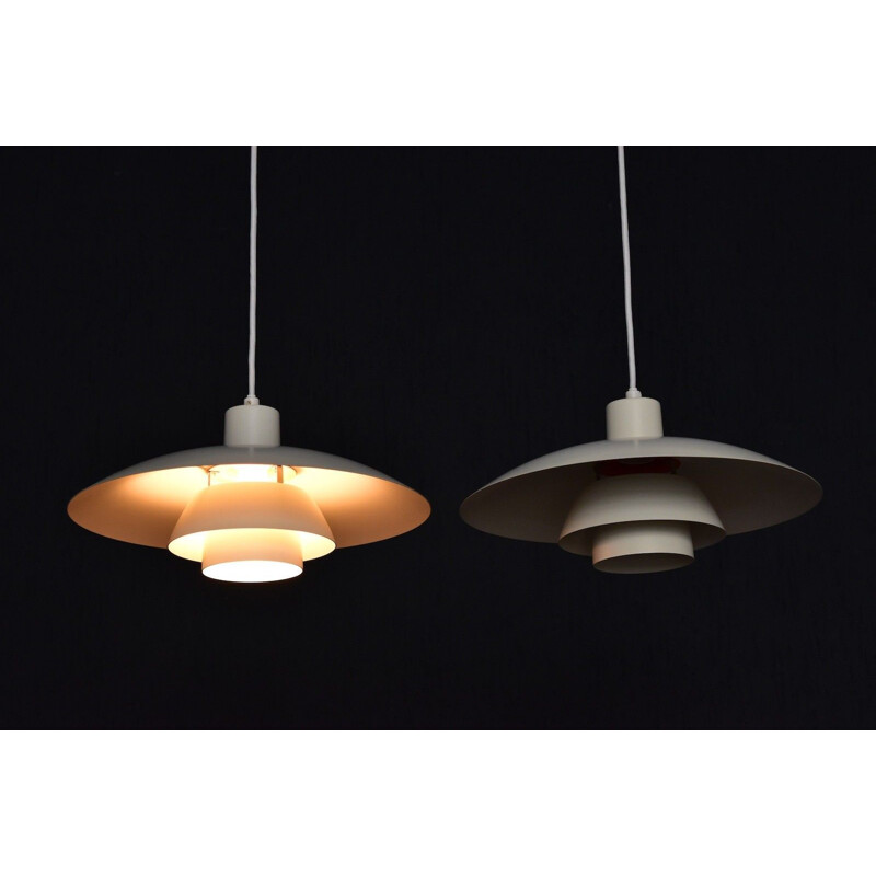 Paire de lampes "PH 43" de Poul Henningsen pour Louis Poulsen - 1950