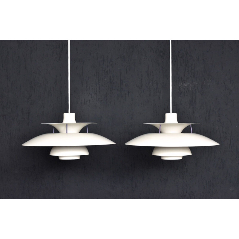 PH 5 pendant lamps by Louis Poulsen for Poul Henningsen - 1950s