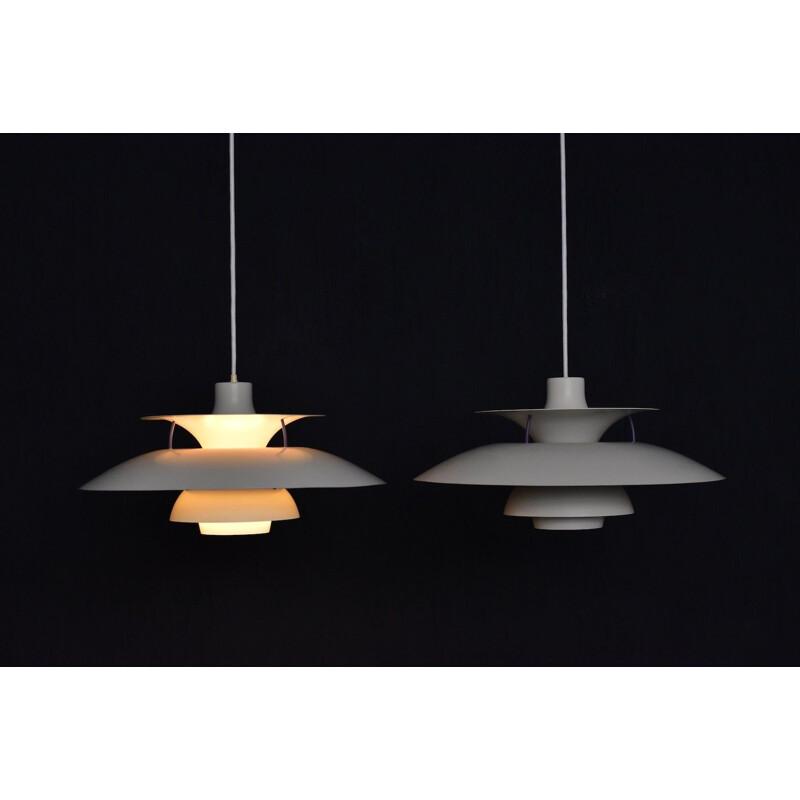 PH 5 pendant lamps by Louis Poulsen for Poul Henningsen - 1950s