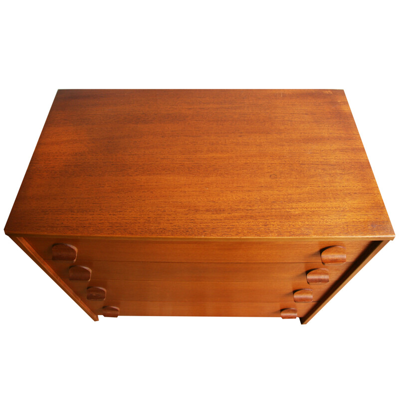Vintage chest of drawers in teak, STAG edition - 1960s