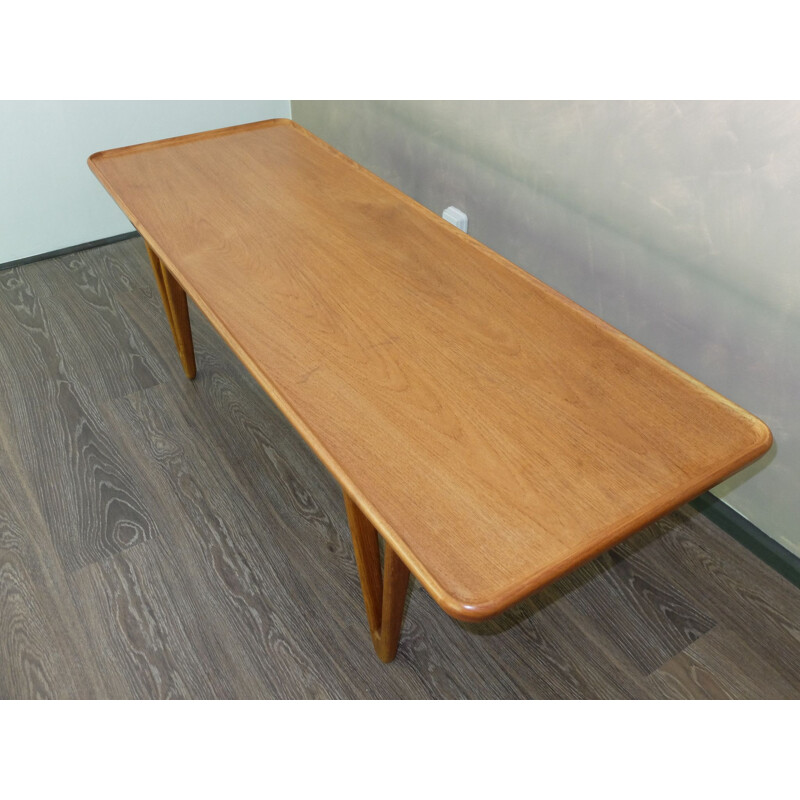 Vintage Coffe table Oak in olm by Kurt Ostervig - 1950s