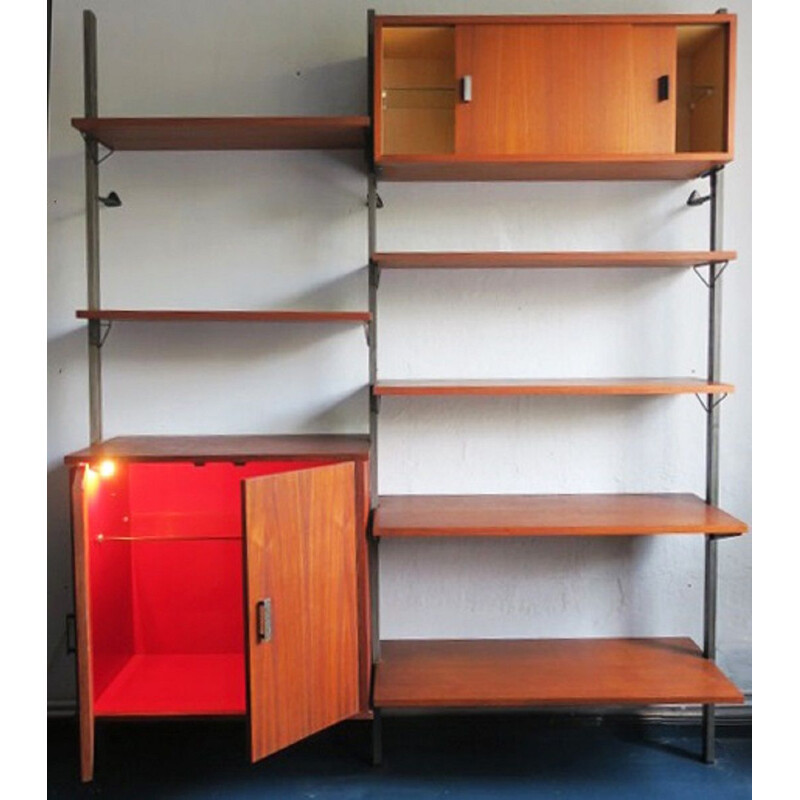 Swedish Modular Wall Unit by Olof Pira - 1960s