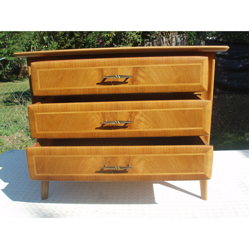 Small Vintage chest of 3 drawers - 1960s