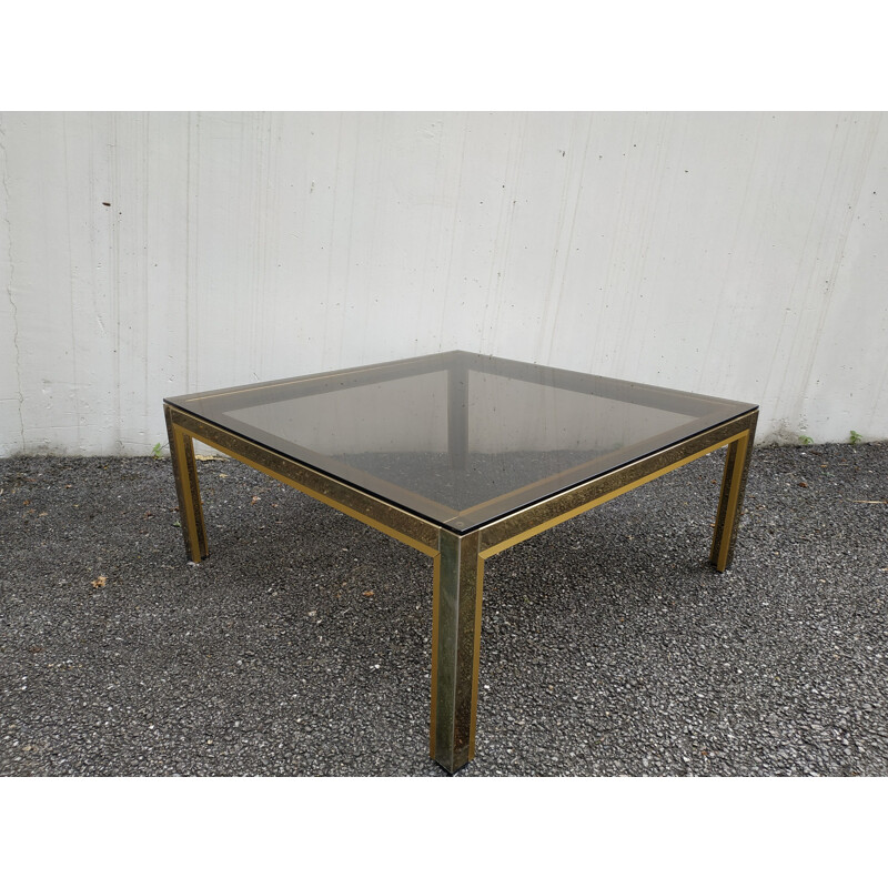 Vintage coffee table by Renato Zevi for Romeo Rega - 1970s