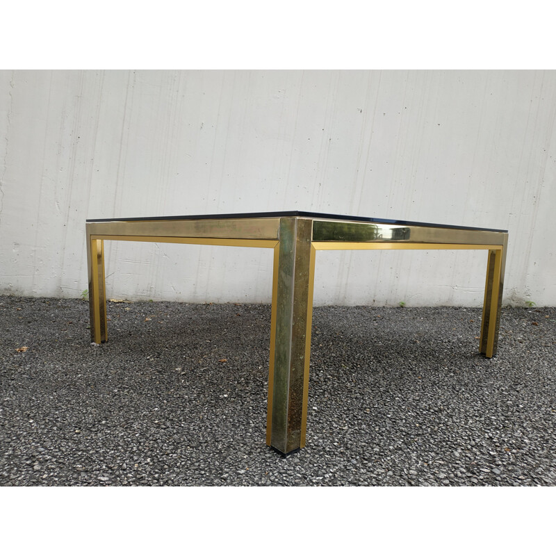 Vintage coffee table by Renato Zevi for Romeo Rega - 1970s