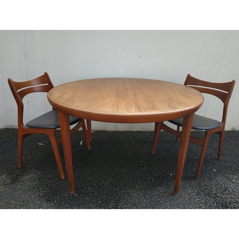 Vintage Scandinavian dining table for VV Mobler Spottrup - 1960s